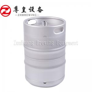China Custom Design Stainless Steel Beer Keg , Empty Commercial 30 Litre Keg CE Approved supplier