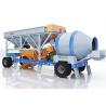 Automatic Mobile Concrete Mixing Plant For Highway 60m3/H Strong Load Capacity