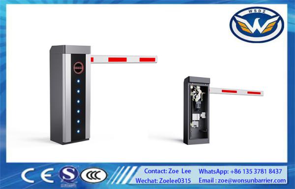 DC Brushless Motor Car Park Barrier Gate With LED IP54 and Advanced Technology