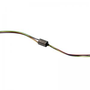 China Super Mini Capsule Slip Ring 6 Circuits 48VAC Volatge with Low Electrical Noise supplier
