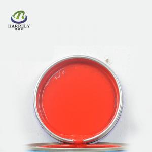 Bright Red Solid Color Car Paint 0.5L 1L 2L 4L Waterproof 1K Lacquer