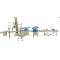 China Canned Sardine Sterilization Food Packaging Machines Automatic Capping And Labelling on sale