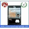 Color Printing Soft Pvc Packaging Bags With Plastic Hanger For Underwear