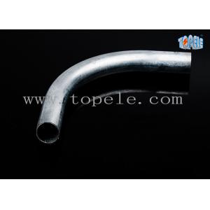 China EMT Welded Steel Tube Elbow  EMT Conduit Elbows Zinc Coated 1 / 2“ Inch supplier