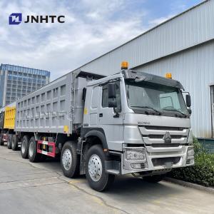 China HOWO 8x4 Euro2 371hp Tipper Dump Truck With 2 Alarm Lamp supplier