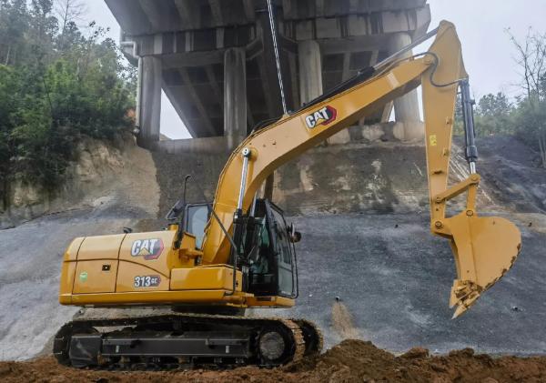 13 Ton Crawler Digger Medium Used Earthmoving Machinery Cat 313gc For Sale