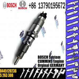 China Common Rail Fuel Injector 5263308 0445120236 Diesel Engine Qsl9 Spare Parts For Machinery Engines supplier