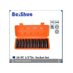 10pcs 3/4&quot; socket set