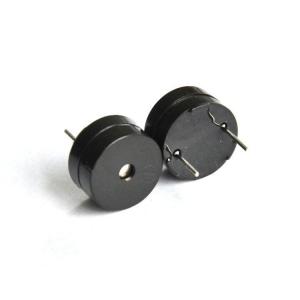 China Pin Terminal Magnetic Transducer Buzzer DC Type With Oscillator Circuit 12*6.5mm supplier