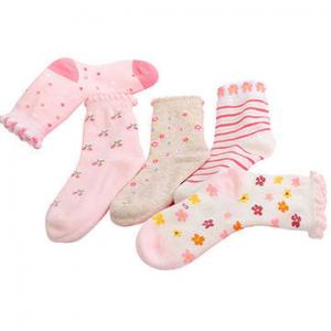 100% breathable, eco-friendly custom design cute cotton Baby socks