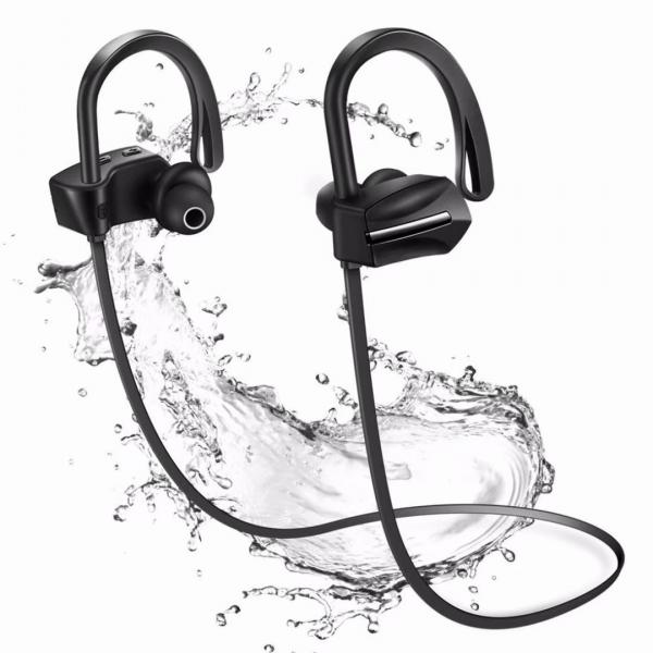 Metallic Wireless Earbuds , Cordless Bluetooth Earphones For Mobile Phone