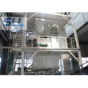 China Customized Color Mortar Mixing Equipment With Electrical Weighing System supplier