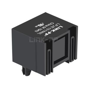 LPJE101NNL Without LED 1X1 Port RJ45 Jack Tab UP Without Integrated Magnetics