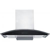 China Ductless Wall Mount Range Hood , Stainless Steel Range Hood Three Speed Touch Control on sale