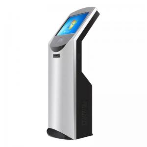 Touch Screen Self Ticketing Dispenser Kiosk Contactless Payment Machine