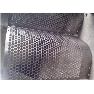 China Round Hole Shape Perforated Metal Sheet Zinc Coating 40 G HDG  Punching supplier