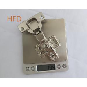 China Kitchen Wardrobe Soft Closing Stainless Steel Cabinet Hinges 90G 3d Adjustable supplier