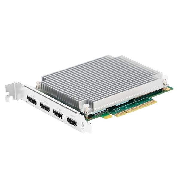 H.264 4 Channel 4K60p Live Streaming Video Capture Card for Broadcasting