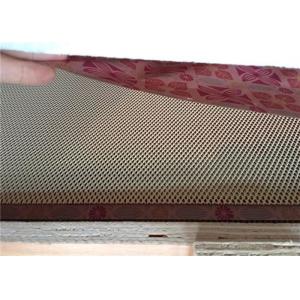 Primrose / Cream Coated DVA One Way Mesh 820Mm X 2000Mm Size For Office / Building