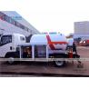 4000L Sinotruk HOWO 4x2 LPG Bobtail Tanker Truck With Flow Meter