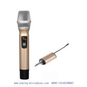 C5/rechargeable &portable universal mini 16 channels UHF wireless microphone  with 6.35mm plug