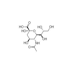 N-Acetyl neuraminic acid 99.0%;CAS:131-48-6;Lactaminic acid; NANA