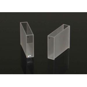 Pathlength 50mm Optical Glass Cuvette , Optical Clear Container Chemical Resistant