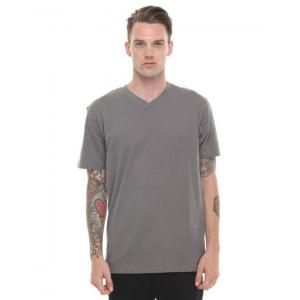 Men grey no brand blank shirt for wholesale blank fitted t-shirt