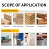 ARDEN 1610 Woodworking Router Bit Shank 1/2 1/4 Hard Alloy Drill Bit for Cutting Wooding T Type Slotting Cutter