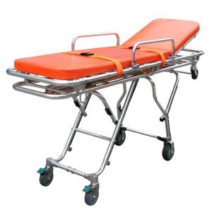 China Automatic Loading Transfer Hydraulic Patient Transport Bed Ambulance Stretcher Dimensions Emergency Stretcher pictures supplier