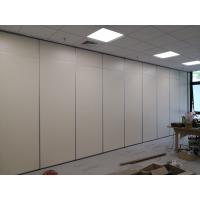 China Vinyl Partition Board MDF Melamine Operable Movable Partition Walls Sound Proof on sale