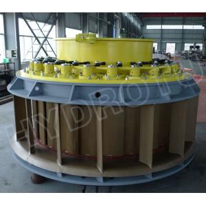 China Reaction Turbine Kaplan Hydro Turbine / Kaplan Water Turbine with Stainless Steel Runner Blades supplier