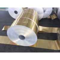 China Color Painted Aluminum Coil 60 - 1250MM Width / 0.18MM Blue Coated Aluminium Coil on sale
