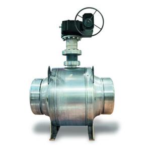 China PN 16 Class 150 Trunnion Mounted Ball Valve VW1 Control Valve With Positioner supplier
