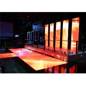 IP65 Slim LED Portable Dance Floor Hire Full Color With CE ROHS UL