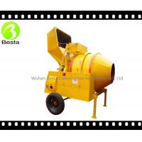 China 1200l Portable Electric Concrete Mixer Machine With Hopper on sale