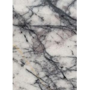 China Interior Kitchen Marble Slab , White Marble Floor Tiles Incense Plum / Chanel Lilac Pattern supplier