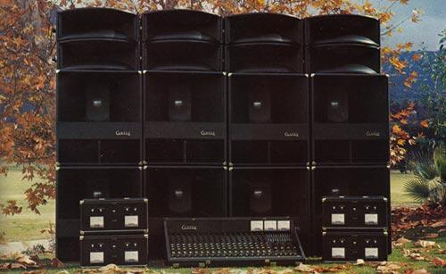 Newly developed passive stage speaker with strong power
