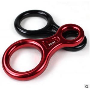 China New Product Vibrated Polish Forged Aluminum Climbing Figure 8 Descender supplier