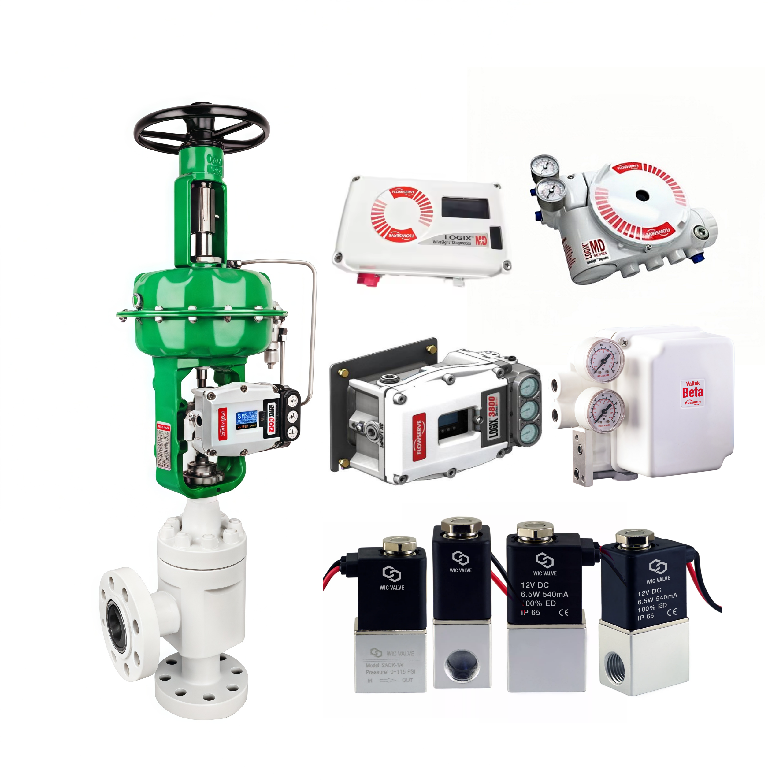 Factory Customized Control Valves Flowserve Valve Positioner 3800 3821-28EA-D43L-1130-00 Industrial Valve Controller Price