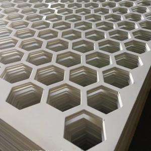 China Punched Perforated Galvanized Steel Sheet 1.5m 1.6m 1.7m Length For Decorative supplier
