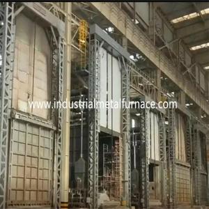 Gas Fired  Industrial Car Bottom Furnace , Bogie Hearth Furnace 7200×2200×1800mm