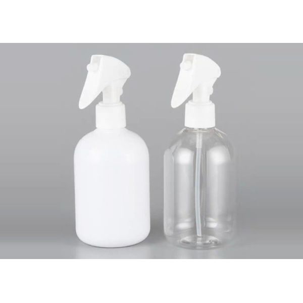 300ml 500ml PET Plastic Bottles With Sprayer Triger