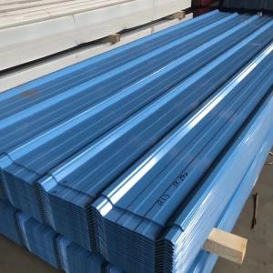 China Roofing PPGI Galvanized Steel Corrugated Sheet Prepainted Ral Color 0.5mm Thick supplier