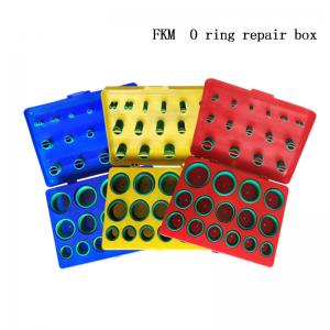 Custom Colorful Nitrile FKM O Ring Seal Kit EPDM O Ring Silicone Rubber O Ring Box Kit