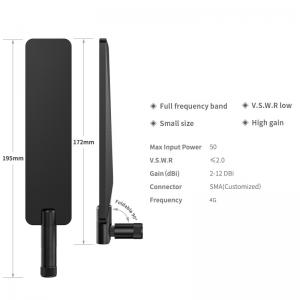China 2.4G 5G Flat 5DBI Wifi External Antenna for WiFi 2.4G 5.8G Frequency and VSWR 1.5 Max supplier