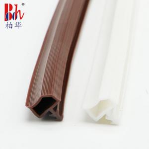 Modified PVC Sealing Commercial Door Weather Stripping With Line 10*5mm