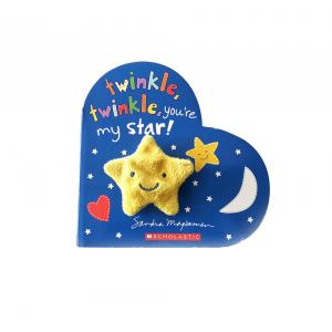 Star Theme Hardcover Children'S Board Book Printing Services
