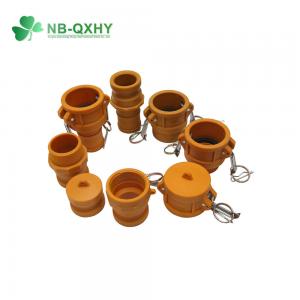 Nylon Camlock Coupler Disconnect Hose Fitting with Male Thread Distribution Casting