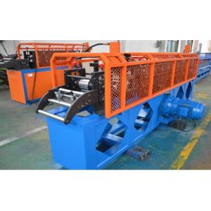 Cassette Top Hat Purlin Roll forming Machine 11 Forming station 12-15m/min line speed Size Quick change